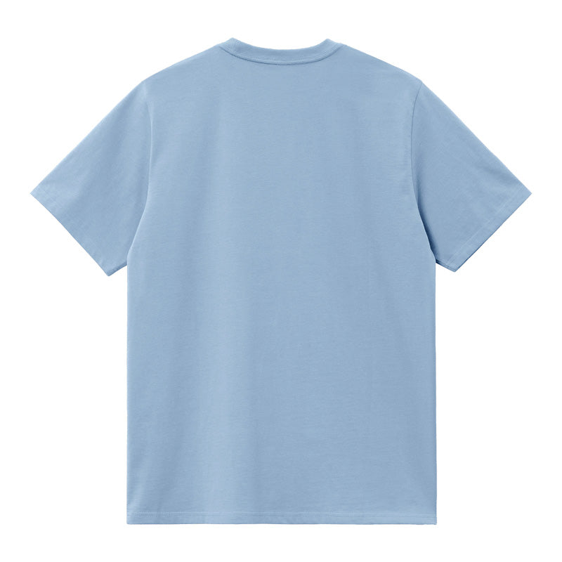 Carhartt WIP　Tシャツ　"S/S AMERICAN SCRIPT T-SHIRT"　(Frosted Blue)