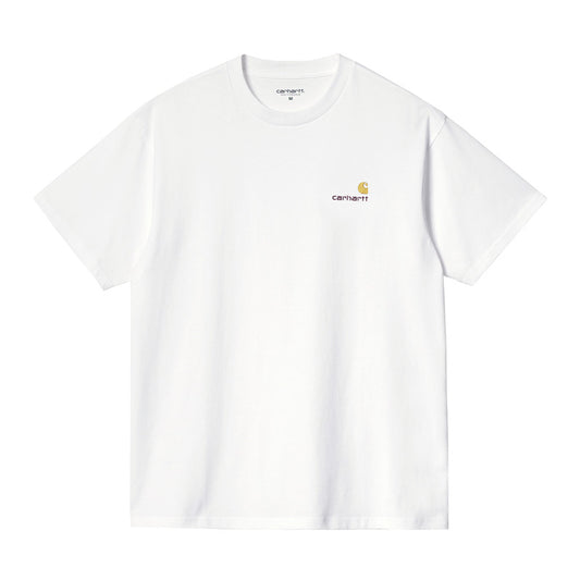 Carhartt WIP　Tシャツ　"S/S AMERICAN SCRIPT T-SHIRT"　(White)