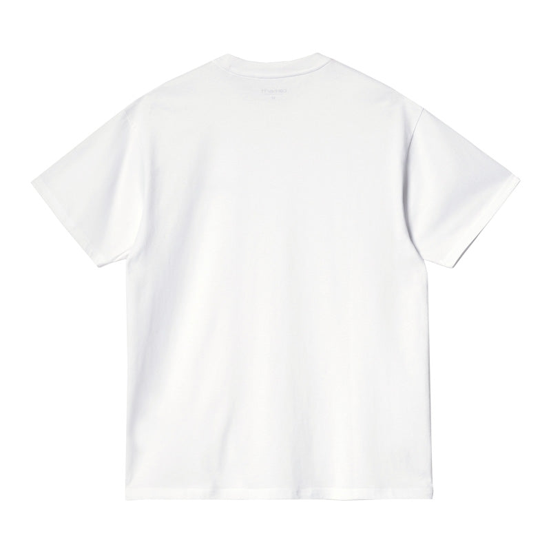 Carhartt WIP　Tシャツ　"S/S AMERICAN SCRIPT T-SHIRT"　(White)