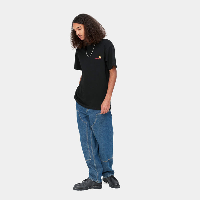 Carhartt WIP　Tシャツ　"S/S AMERICAN SCRIPT T-SHIRT"　(Black)