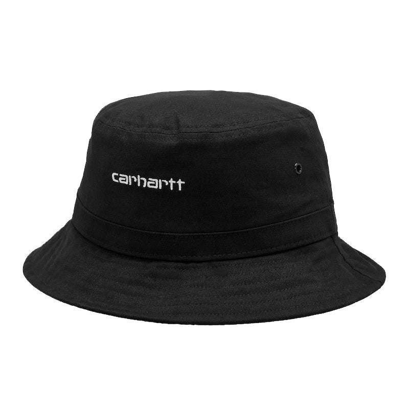 Carhartt WIP　ハット　"SCRIPT BUCKET HAT"　(Black / White)