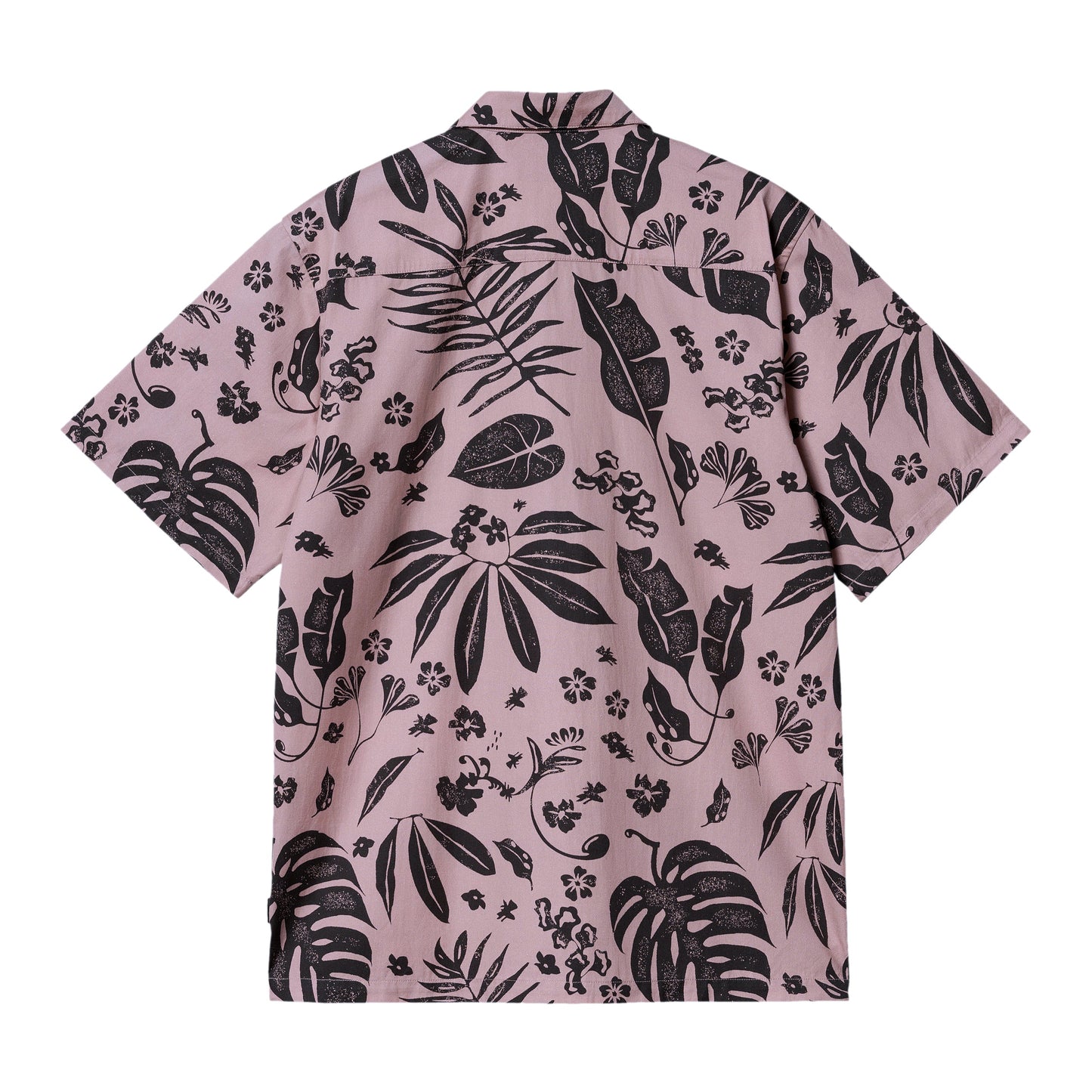 Carhartt WIP　S/Sシャツ　"S/S WOODBLOCK SHIRT"　(Woodblock Print / Glassy Pink)