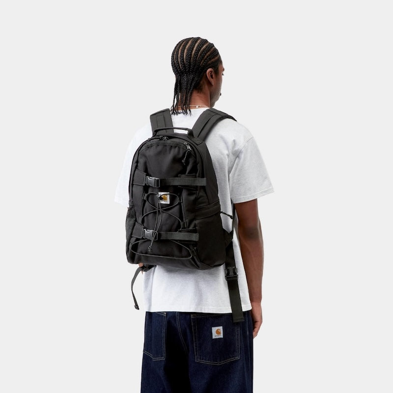 Carhartt WIP バックパック KICKFLIP BACKPACK ブラック 着用画像 2