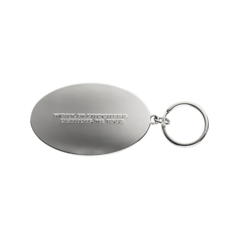 Carhartt WIP キーホルダー BIG TIME KEYCHAIN シルバー 商品画像 背面