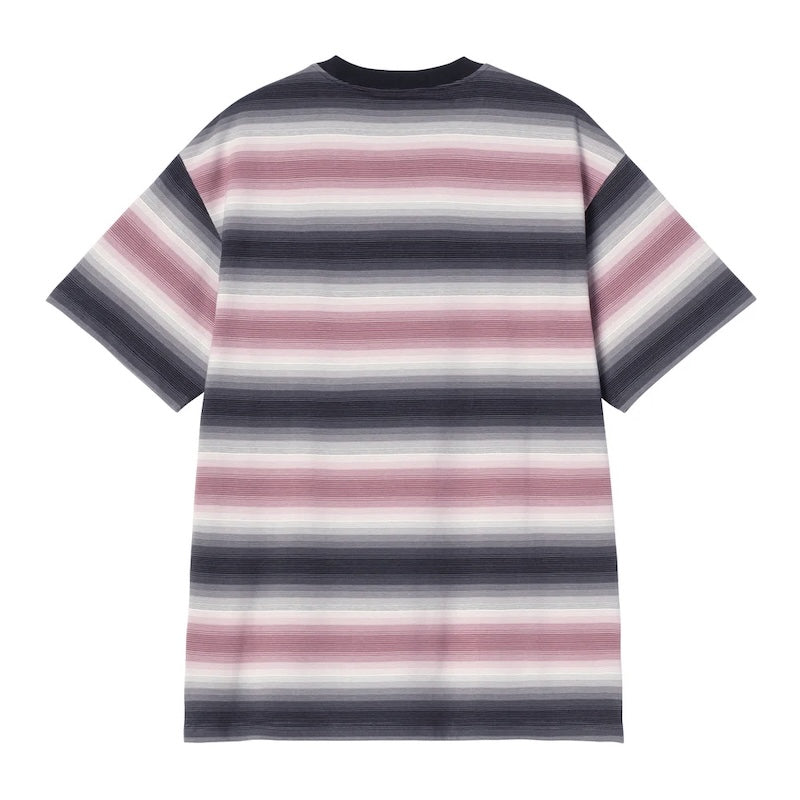 ★30%OFF★ Carhartt WIP Tシャツ "S/S DASHNER T-SHIRT" (Dashner Stripe, Graphite)