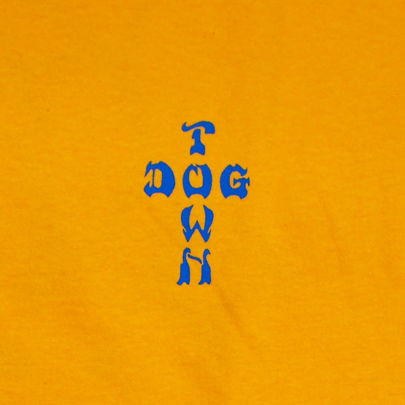 DOGTOWN Tシャツ "PIG DTS TEE" (Gold / Blue)