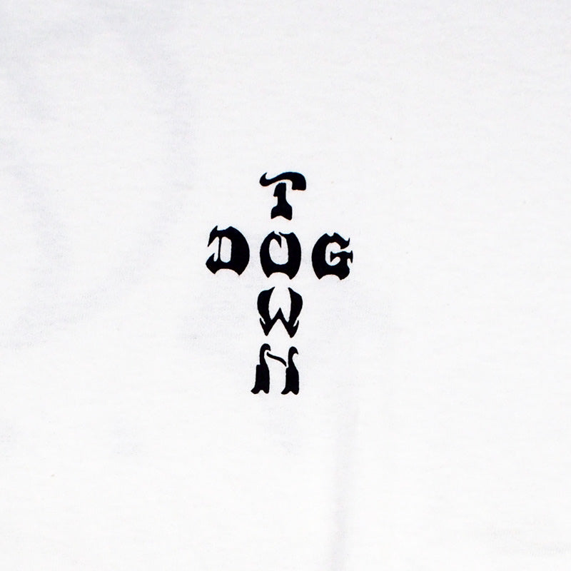 DOGTOWN Tシャツ "PIG DTS TEE" (White / Black)