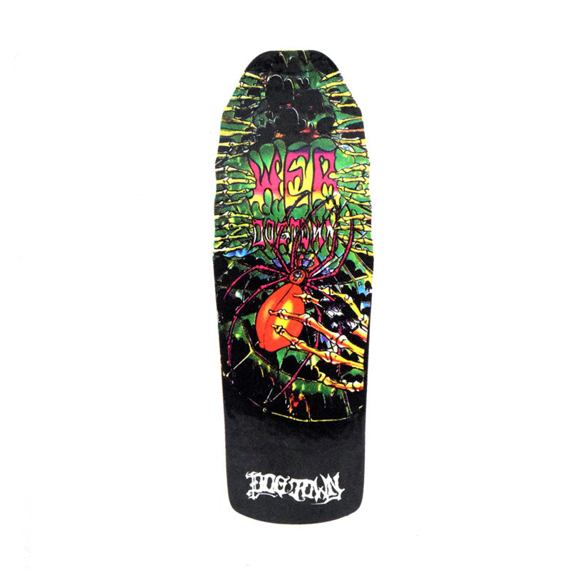 DOGTOWN　ステッカー　"WEB DECK STICKER - 4.5""　(Black)