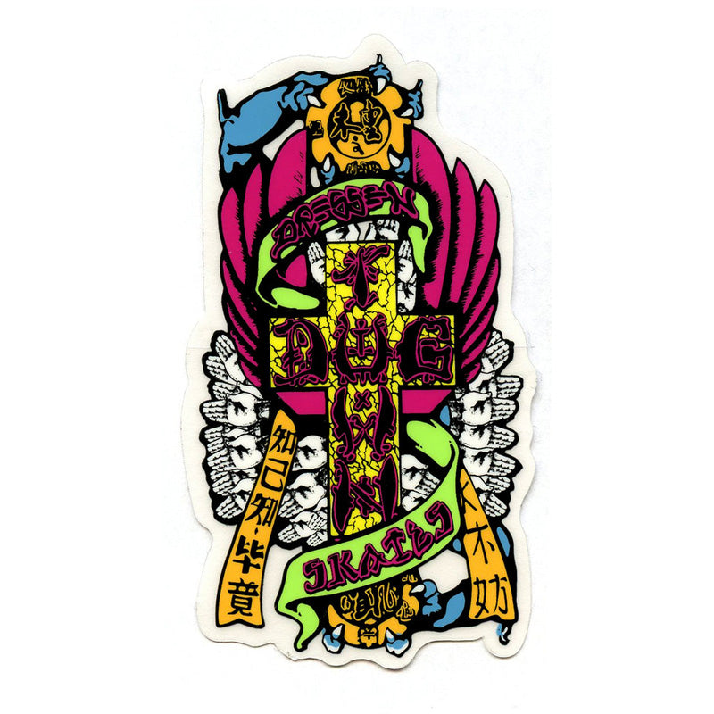 DOGTOWN　ステッカー　"ERIC DRESSEN HANDS STICKER - 4""