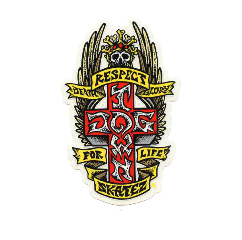 DOGTOWN　ステッカー　"RESPECT STICKER - 4""