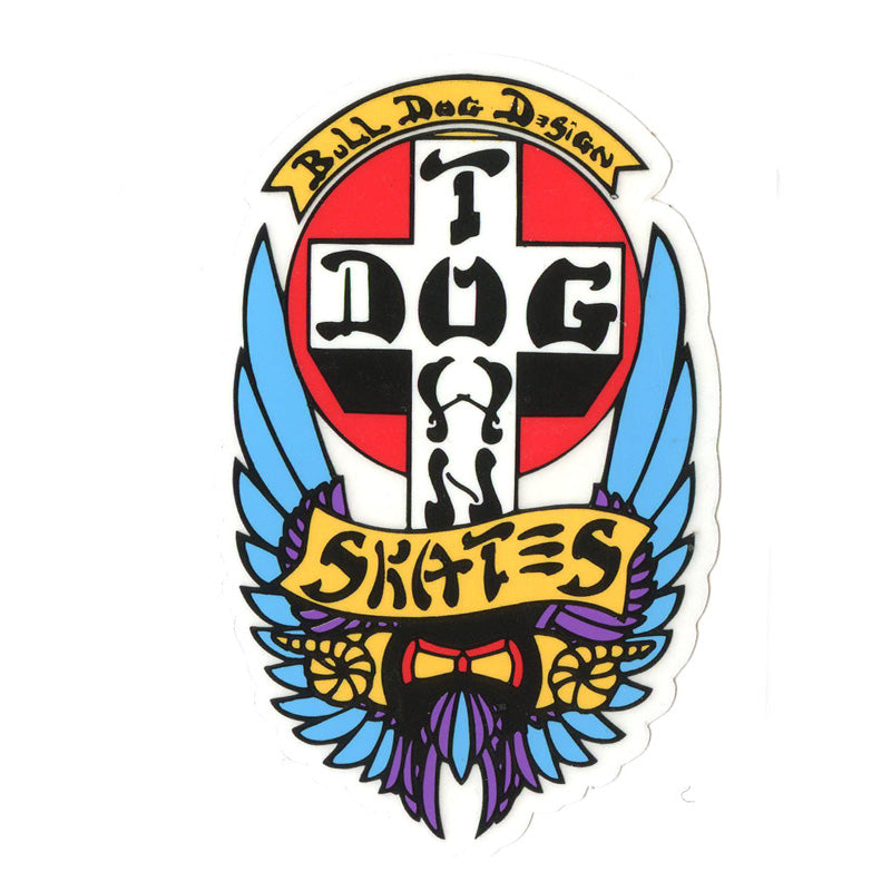 DOGTOWN　ステッカー　"BULLDOG 70s STICKER - 4""