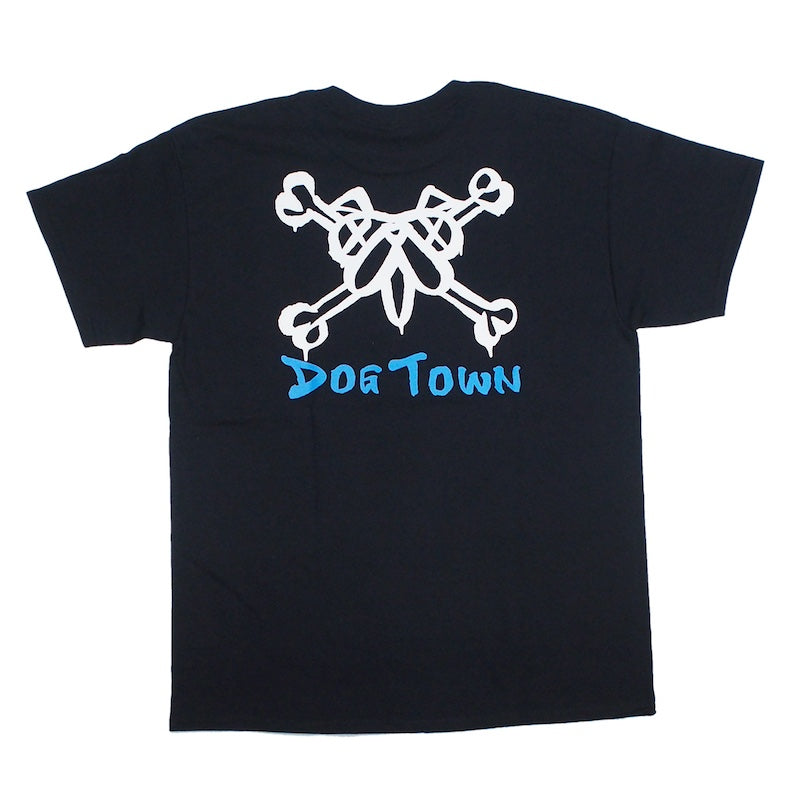 DOGTOWN　Tシャツ　"DOGS TEE"　(Black / White B)