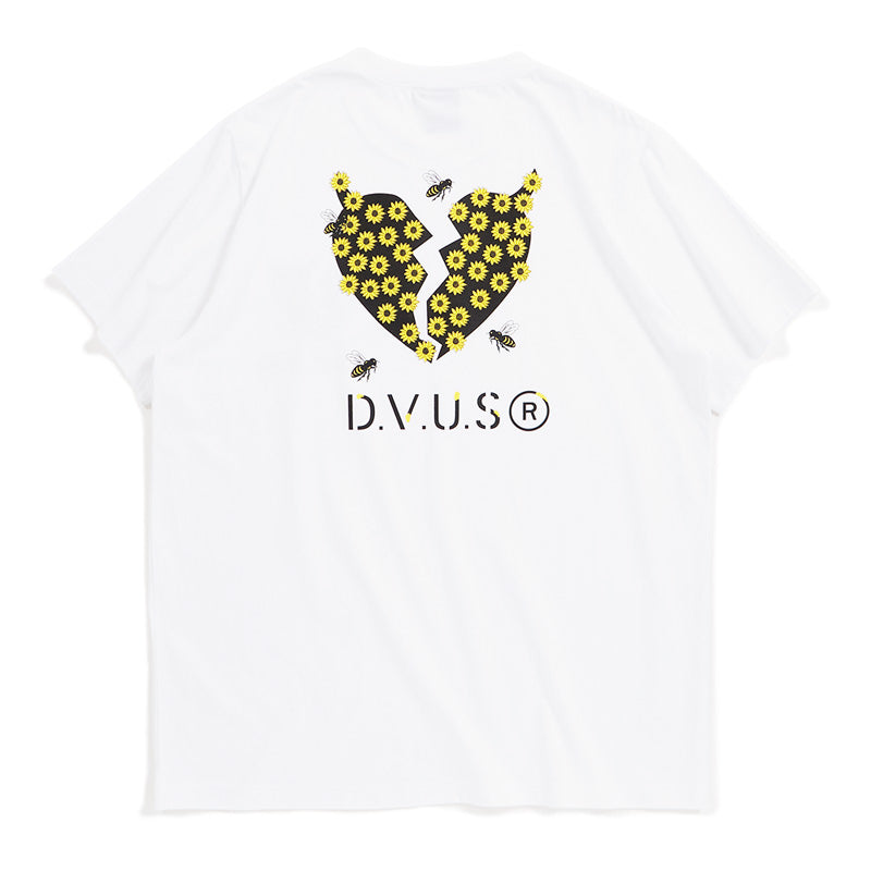 Deviluse Tシャツ "HONEYBEE TEE" (White)