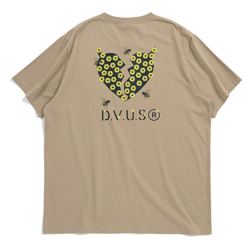 Deviluse Tシャツ "HONEYBEE TEE" (Hazel)