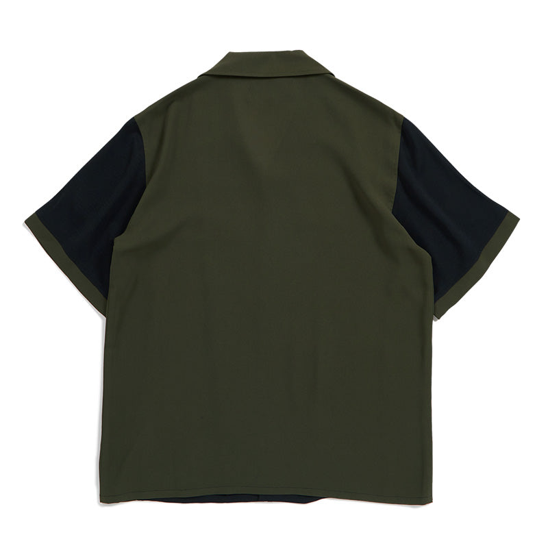 Deviluse S/Sシャツ "BOWLING SHIRTS" (Black)