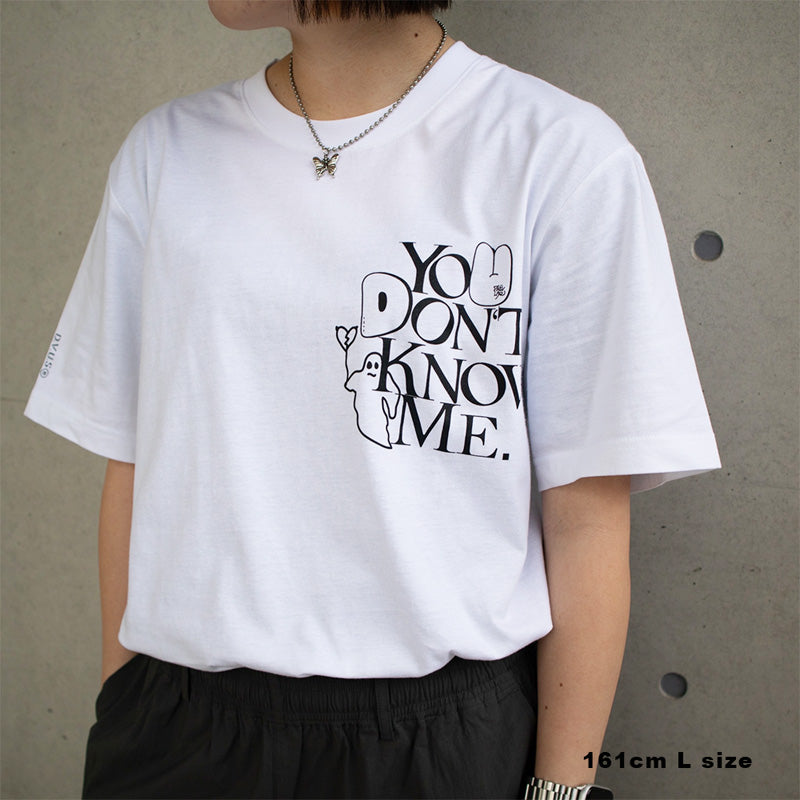 Deviluse　Tシャツ　"YOU DON'T KNOW ME TEE"　(White)