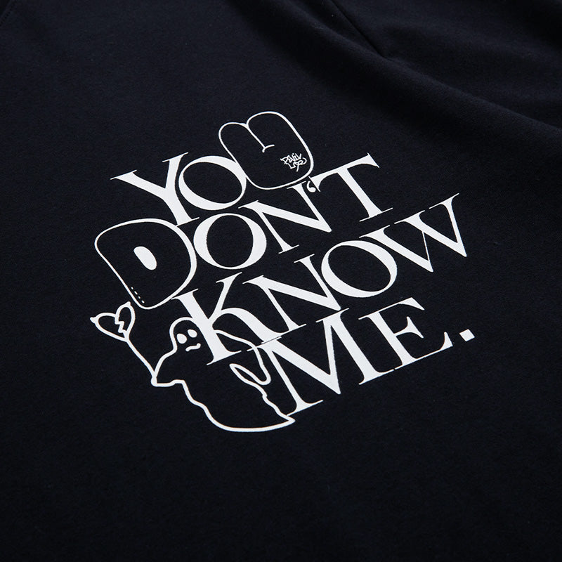 Deviluse　Tシャツ　"YOU DON'T KNOW ME TEE"　(Black)