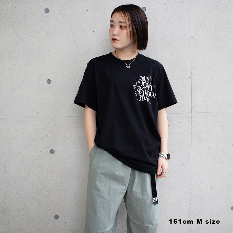 Deviluse Tシャツ "YOU DON'T KNOW ME TEE" (Black)