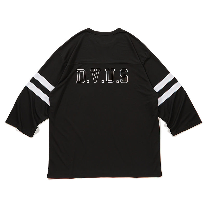 Deviluse　フットボールTシャツ　"FOOTBALL TEE"　(Black)