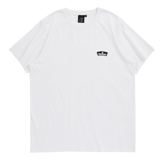 Deviluse　Tシャツ　"ROUND LOGO TEE"　(White)