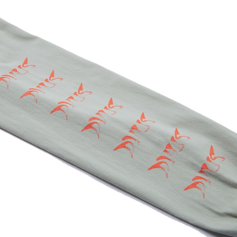 Deviluse L/STシャツ "BORN TO BE FREE L/S TEE" (Light Green)