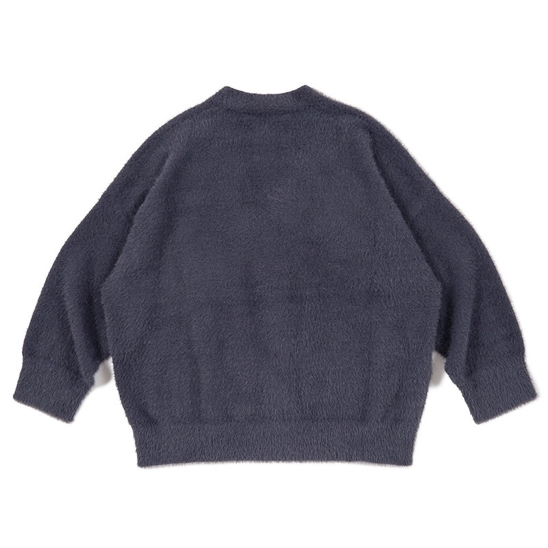 Deviluse カーディガン "MOHAIR CARDIGAN" (Charcoal)