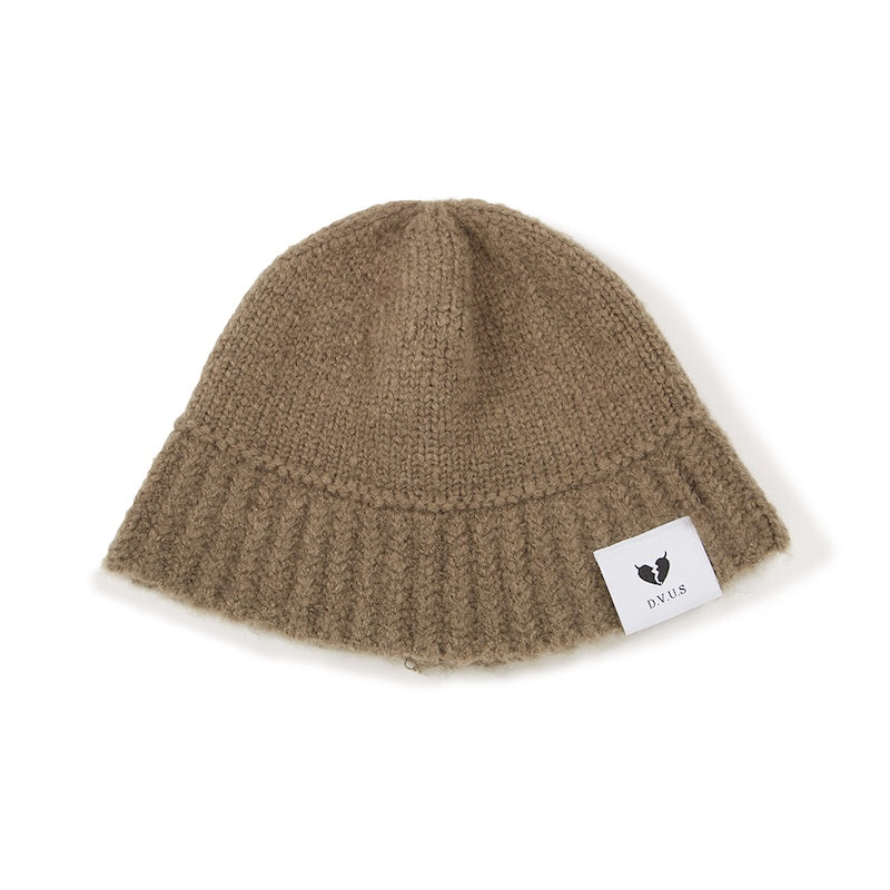 Deviluse ハット "KNIT BUCKET HAT" (Olive)