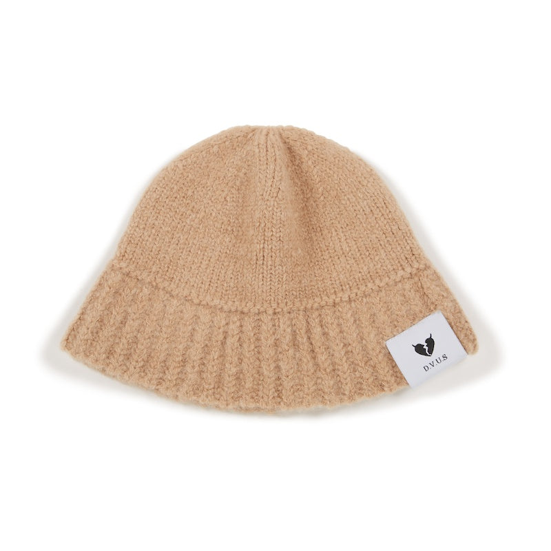 Deviluse ハット "KNIT BUCKET HAT" (Khaki)