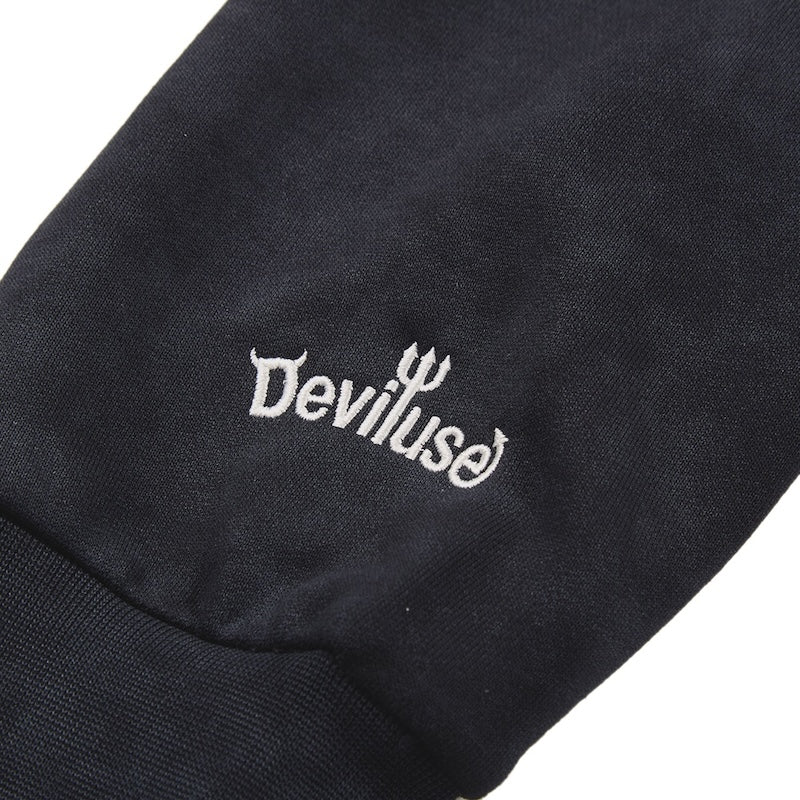 Deviluse クルースウェット "BLANK LOGO CREWNECK SWEAT" (Black)
