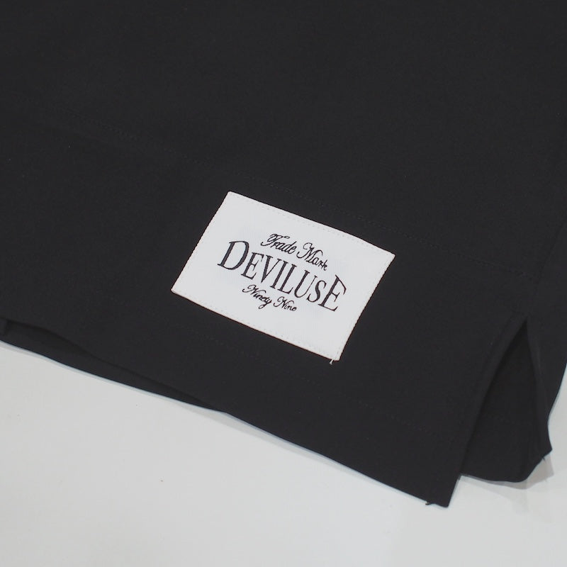 ★30%OFF★ Deviluse L/Sシャツ "SLIDER SHIRTS" (Black)