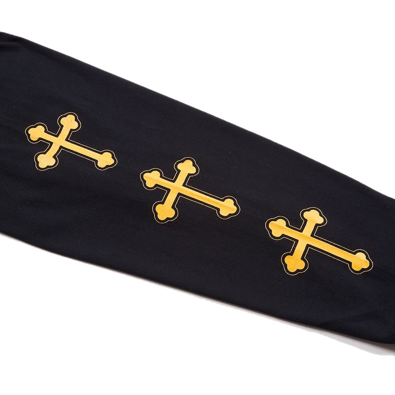 Deviluse L/STシャツ "SACRED HEART L/S TEE" (Black)