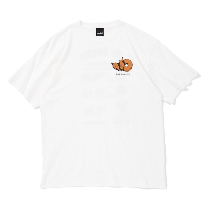 Deviluse Tシャツ "GENTLE DONUTS CLUB TEE" (White)