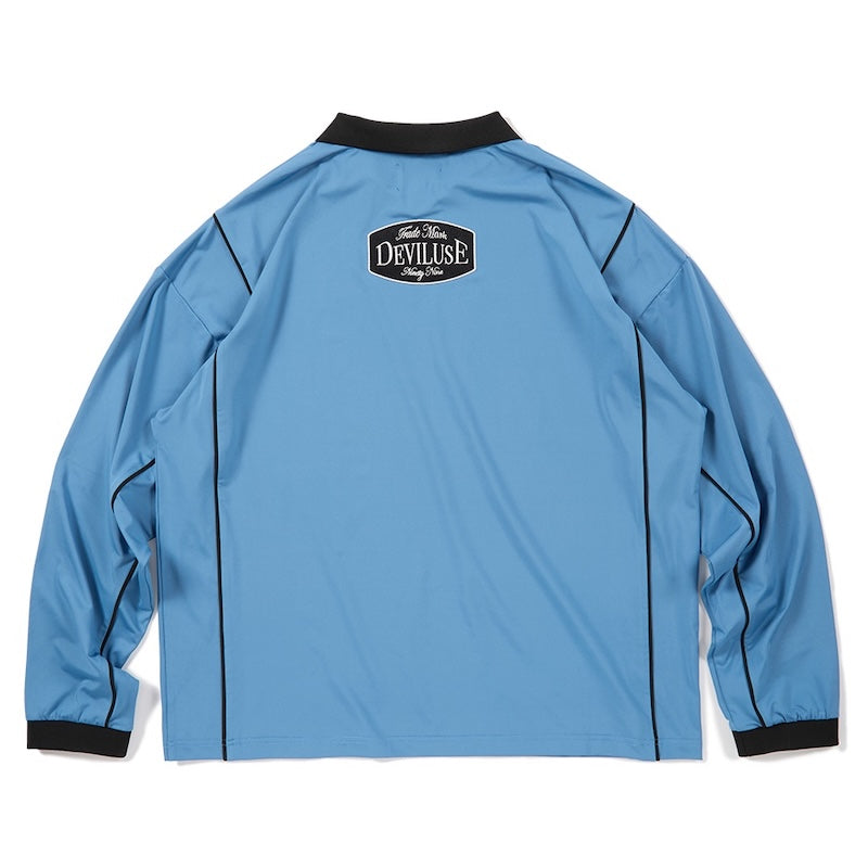 Deviluse L/STシャツ "L/S GAME SHIRT" (Light Blue)