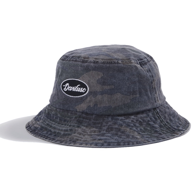Deviluse バケットハット CAMO BUCKET HAT ダークカモ 商品画像 斜め