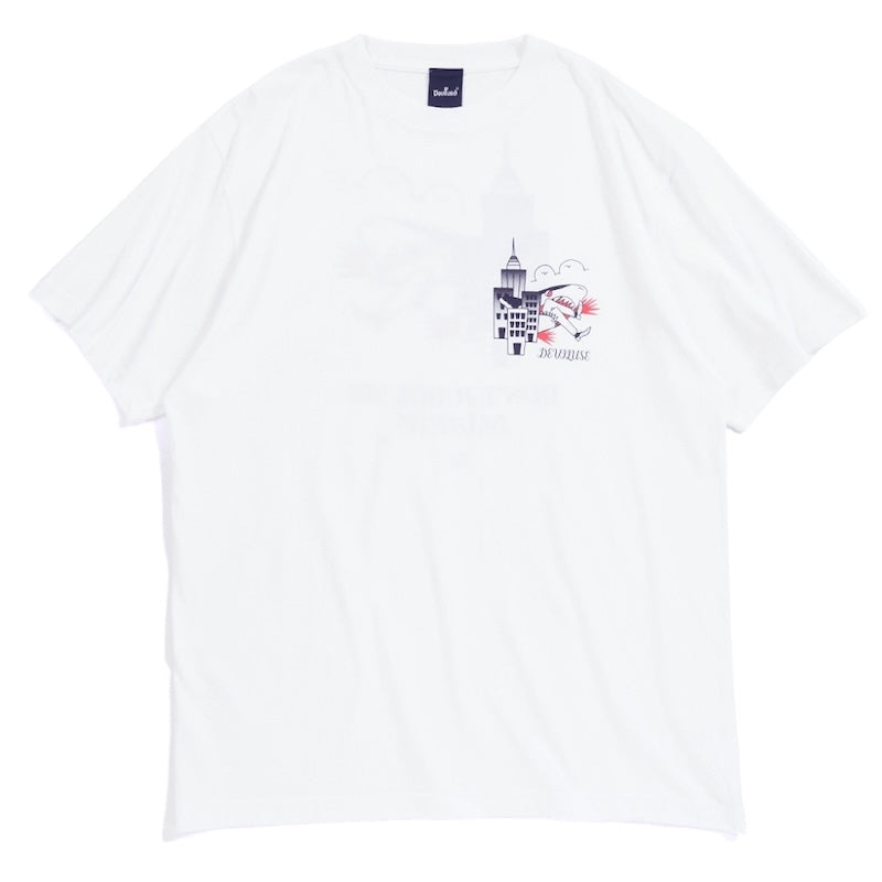 Deviluse Tシャツ "DON'T JUDGE ME TEE" (White)