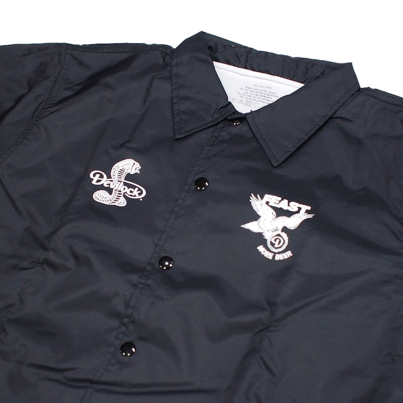 Devilock コーチジャケット "FEAST COACH JACKET" (Black)