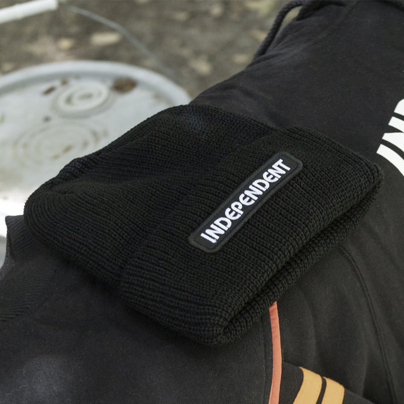 INDEPENDENT ビーニー "B/C GROUNDWORK BEANIE" (Black)