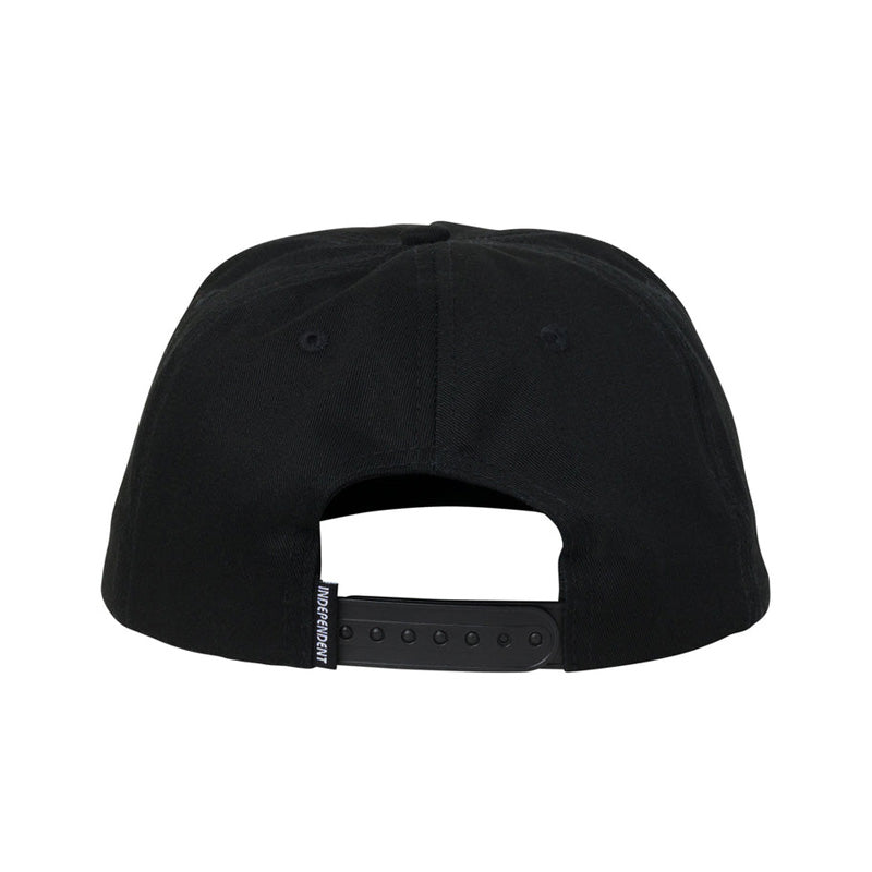 INDEPENDENT　キャップ　"BASEPLATE SNAPBACK CAP"　(Black)