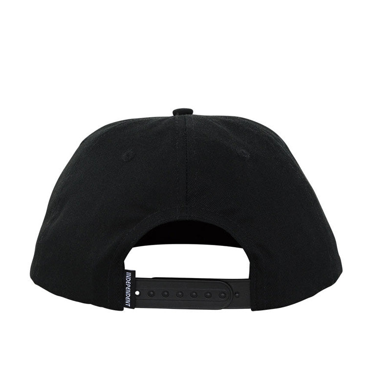 INDEPENDENT　キャップ　"B/C GROUNDWORK SNAPBACK CAP"　(Black)