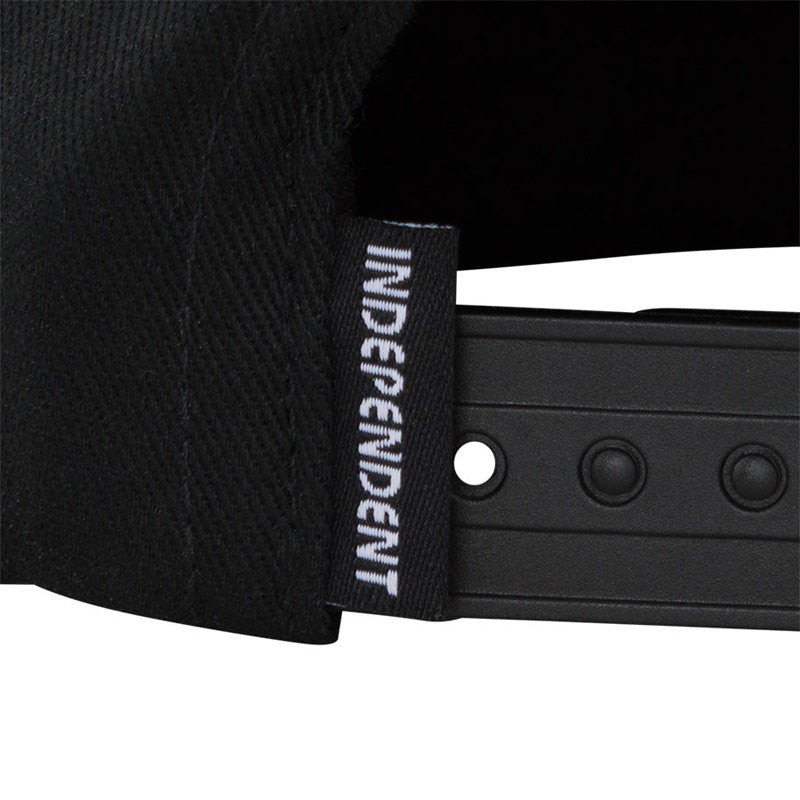 INDEPENDENT キャップ "B/C GROUNDWORK SNAPBACK CAP" (Black)