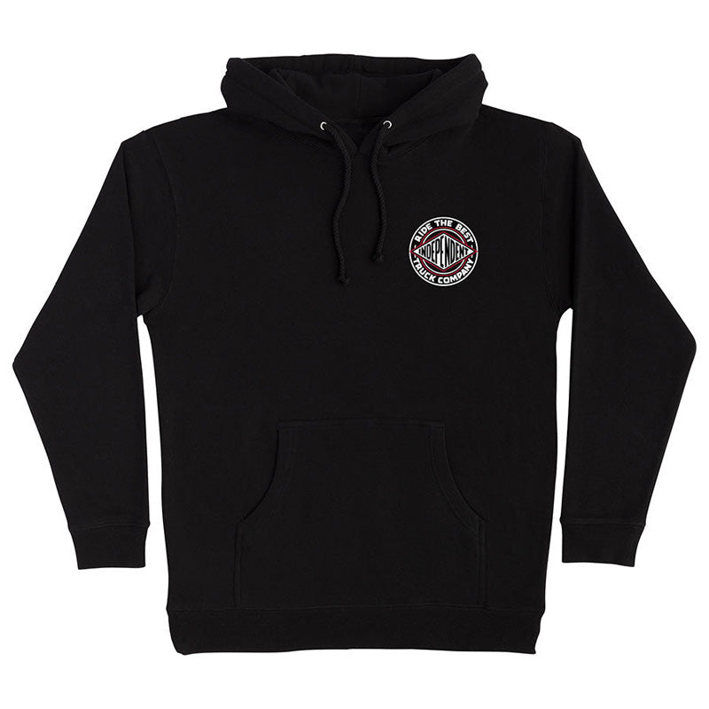 INDEPENDENT　パーカー　"BTG SUMMIT PULLOVER HOODIE"　(Black)