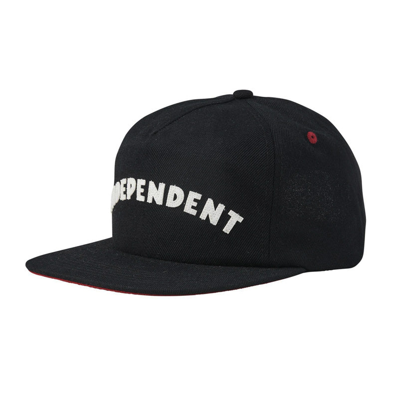 INDEPENDENT　キャップ　"BRIGADE STRAPBACK CAP"　(Black)