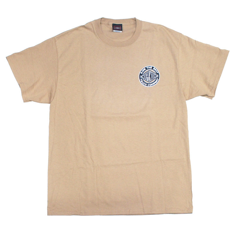 INDEPENDENT　Tシャツ　"BTG SUMMIT TEE"　(Sand)