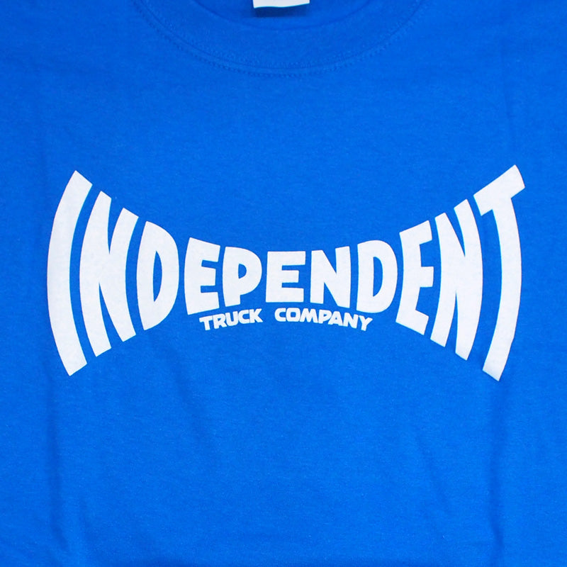 INDEPENDENT Tシャツ "SPAN TEE" (Royal Blue)