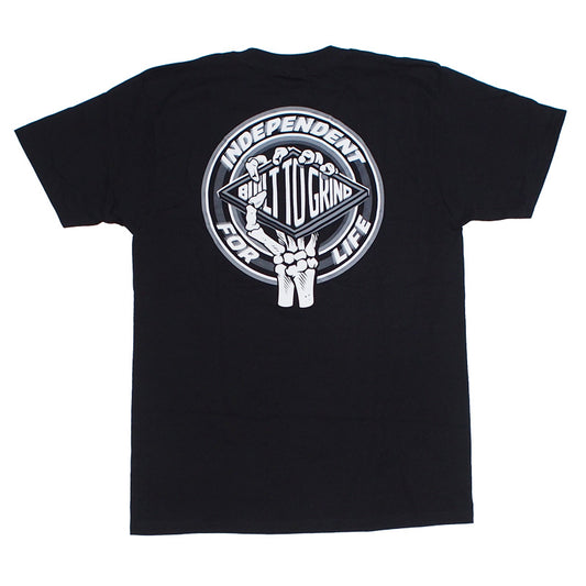 INDEPENDENT　Tシャツ　"FOR LIFE CLUTCH TEE"　(Black)
