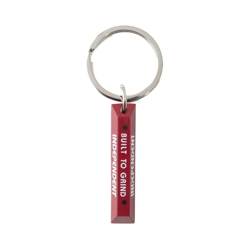 INDEPENDENT キーホルダー "RED CURB KEY CHAIN"