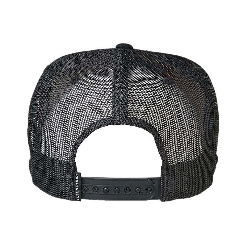 INDEPENDENT メッシュキャップ "SPAN MESH TRUCKER CAP" (Black)