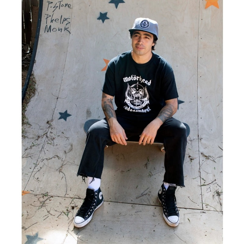 INDEPENDENT x MOTÖRHEAD Tシャツ "MOTÖRHEAD WARPIG TEE" (Black)