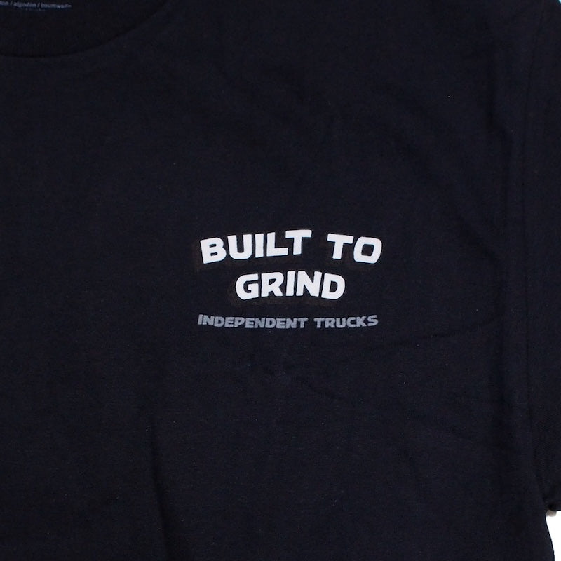 INDEPENDENT Tシャツ BTG TIL DEATH TEE ブラック 商品画像 フロントプリント