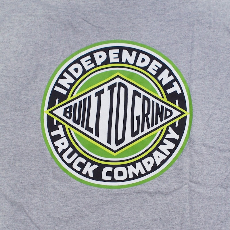 INDEPENDENT Tシャツ BTG SUMMIT TEE グレー 商品画像 バックプリント